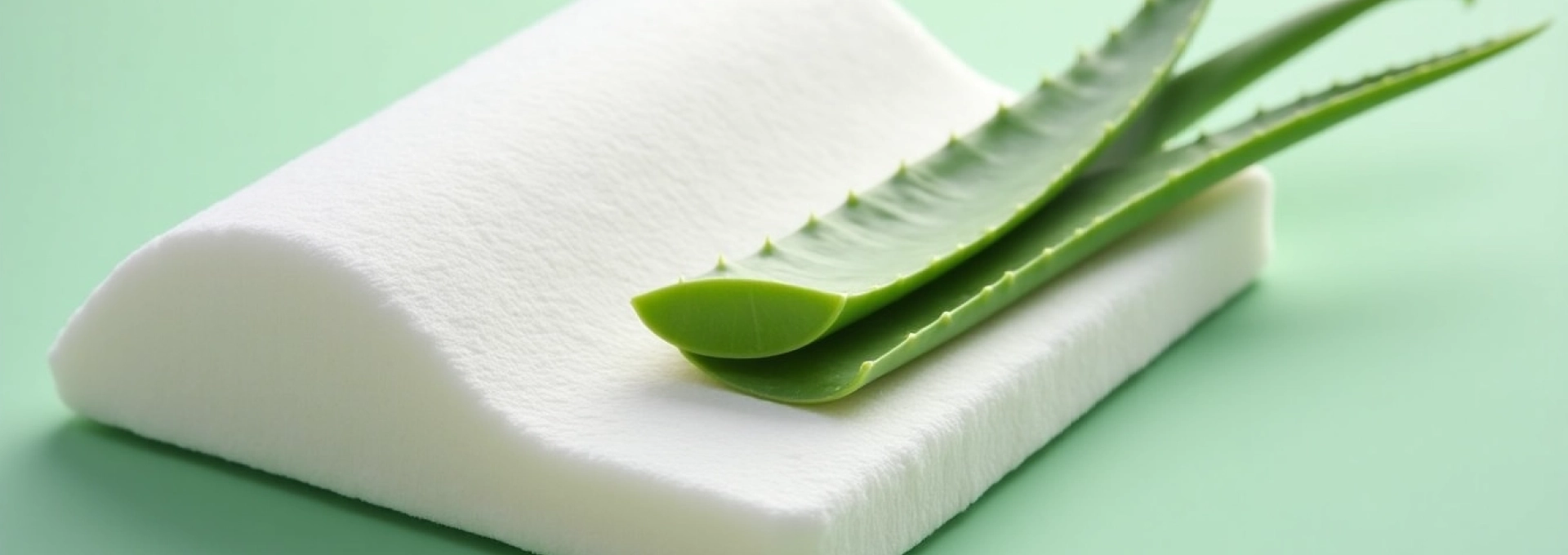 Oreiller aloe vera mémoire de forme TECHNISOM pas cher
